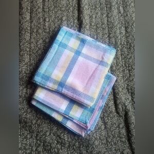 Plaid Pastel Bedding Set